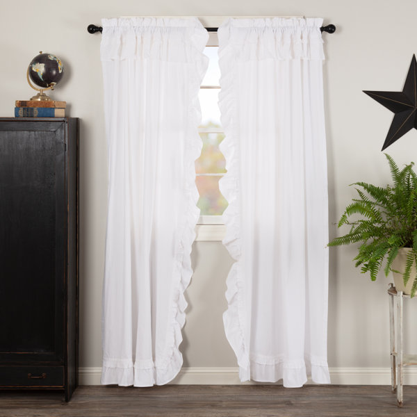 Unbleached Muslin Curtains Wayfair